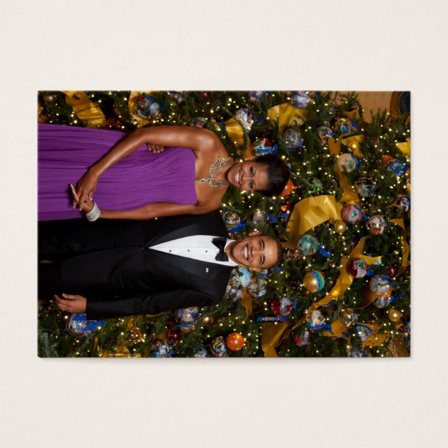 Navidades del presidente Barack Obama y Michelle (Frente)