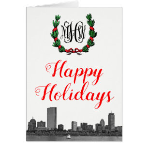 Navidades del Skyline de Boston hicieron felices f