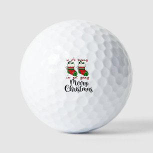 Navidades descansando para las bolas de golf