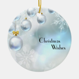 Navidades desean ornamento