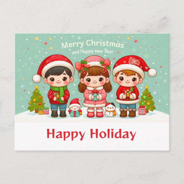 NAVIDADES desean postales (Anverso)