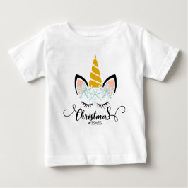 Navidades desean una camiseta para bebé