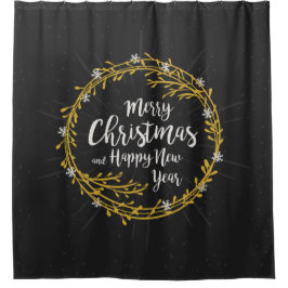 Navidades Deseos cortinas de ducha