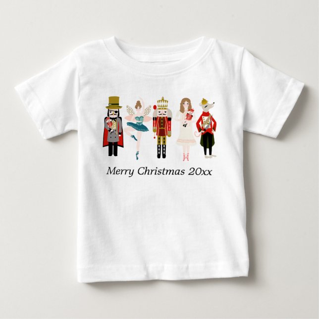Navidades desnucleadores camiseta bebé (Anverso)