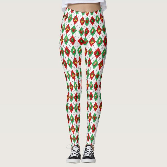 Navidades Diamonds Leggings (Anverso)