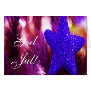 Navidades Dios Jul Purple Star III