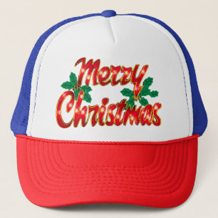 Navidades diseñadores de sombreros para camioneros