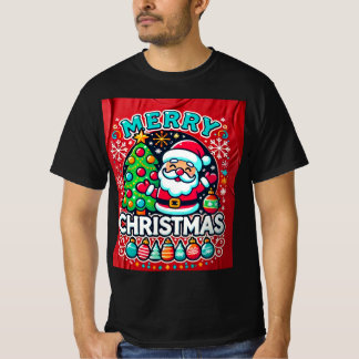 navidades diseño de camisetas árbol verde con sint