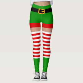 Navidades disfraz elf Leggings