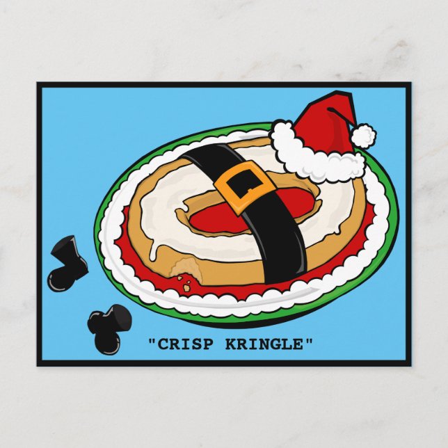 Navidades DIVERSOS CRISP KRINGLE TARJETA POSTAL (Anverso)