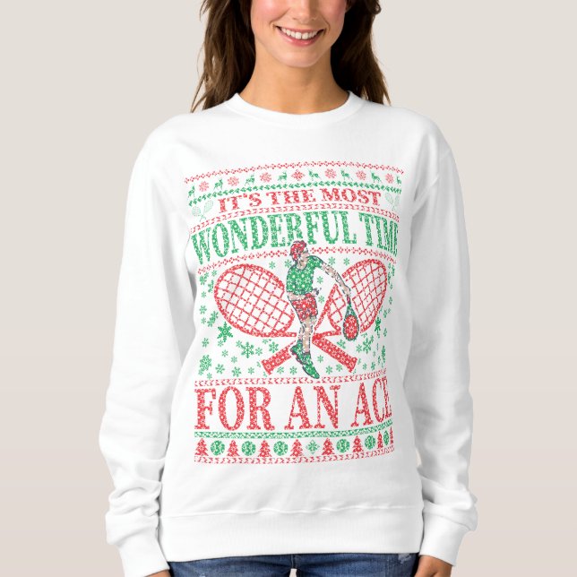 Navidades DIVERSOS DE TENIS CITA A UGLY SWEATER (Anverso)
