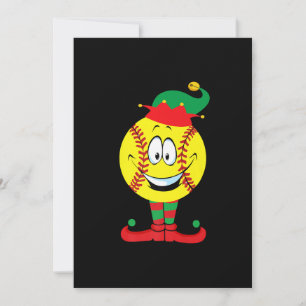 Navidades Divertido Softball ELF Navidad Pajama Ma