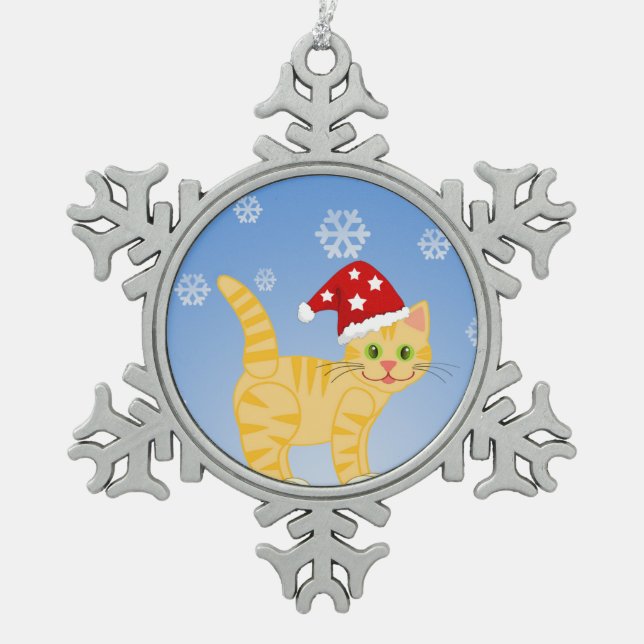 Navidades divertidos con adornos de copas de nieve (Anverso)