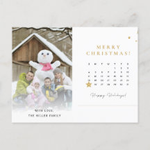 Navidades divertidos con fotos de fotos de tarjeta