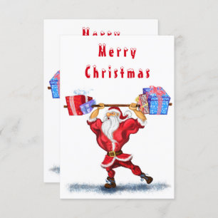 Navidades divertidos con regalos y tarjetas de reg