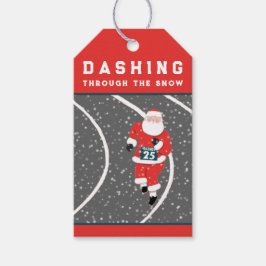 Navidades divertidos coronan etiquetas de regalo