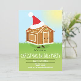 Navidades divertidos en la invitación del partido 