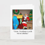 Navidades divertidos Humor Tarjeta de saludo "Spec<br><div class="desc">Feliz Navidad! Disfruta esparciendo la risa con esta hilarante tarjeta de saludo de Navidades de humor de vacaciones del artista Bill Abbott; envía algunas risas junto con tus mejores deseos esta temporada de fiestas. El personalizado de Bill Abbott "Spectickles", el cómic sindicado a nivel internacional, también ha aparecido en Hallmark...</div>