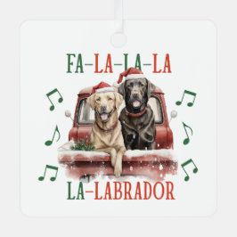 Navidades divertidos Labrador Perro Ornamento