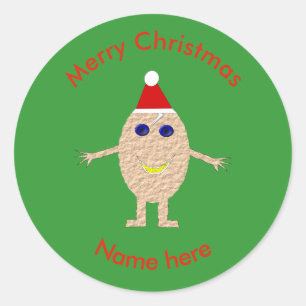 Navidades divertidos Pegatinas de huevos