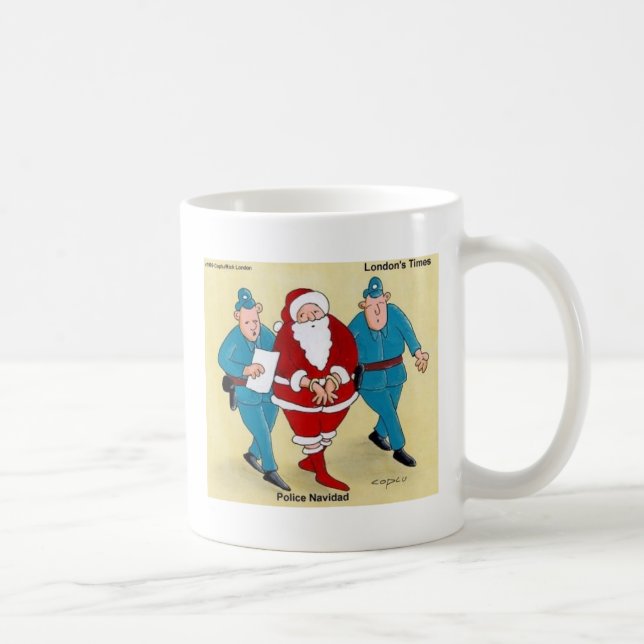 Navidades divertidos y regalos de Navidad y tazas (Derecha)