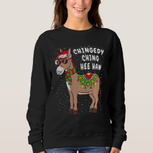 Navidades Donkey Sweater Divertido italiano estado