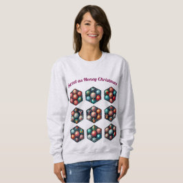Navidades dulces | Sudadera de Hexagon Ornament