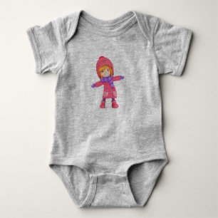 Navidades e invierno Design Baby Jersey Bodysuit