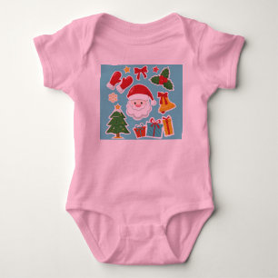 Navidades e invierno Design Baby Jersey Bodysuit