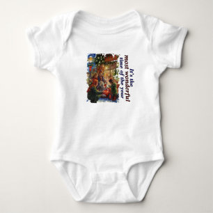 Navidades e invierno Design Baby Jersey Bodysuit