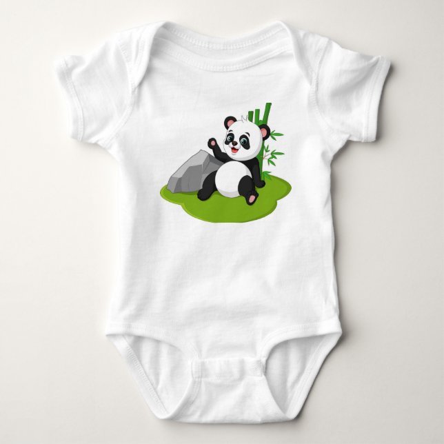 Navidades e invierno Design Baby Jersey Bodysuit (Anverso)