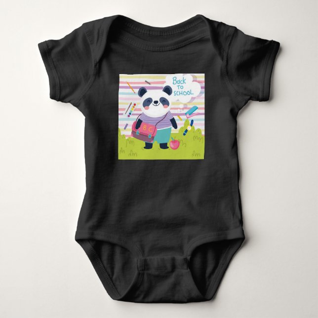 Navidades e invierno Design Baby Jersey Bodysuit (Anverso)