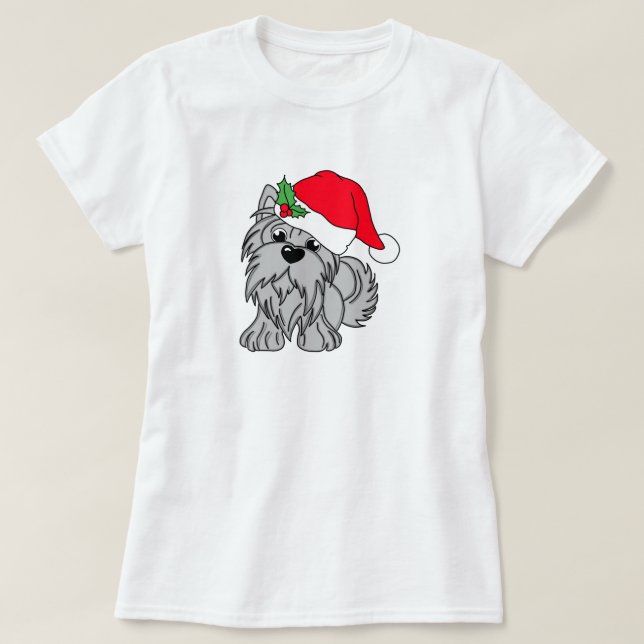 Navidades educadas protagonizan una camiseta básic (Diseño del anverso)