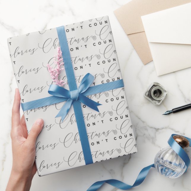 Navidades elegantes envolviendo papel (Regalar)