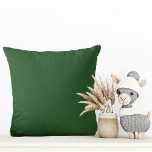 Navidades elegantes profundos Verde - Cojín decora