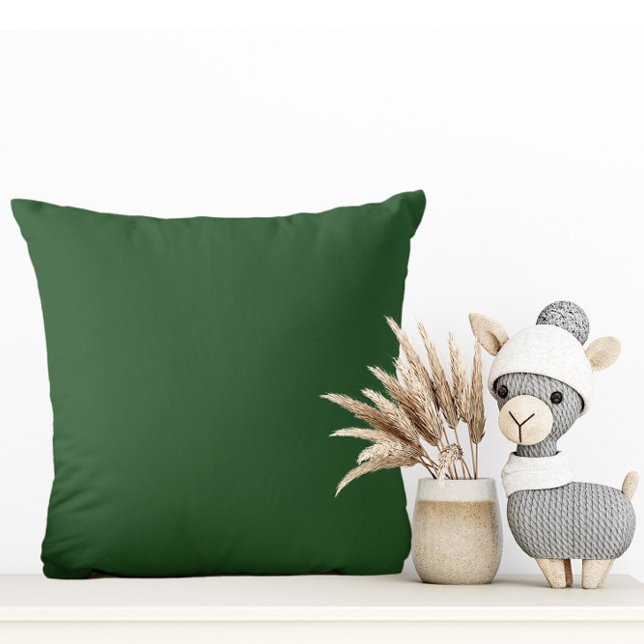 Navidades elegantes profundos Verde - Cojín decora (Subido por el creador)