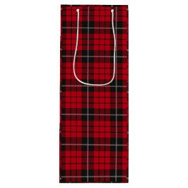 Navidades elegantes roban bolsa de regalo de vino