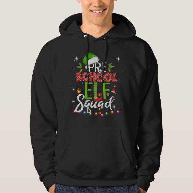 Navidades Elf Squad preescolares Top (Anverso)