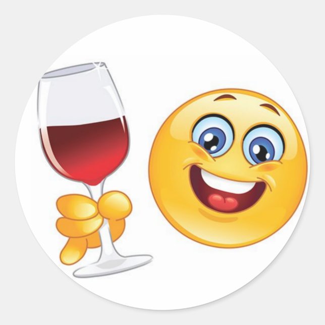 navidades emoji pegatina vino conjunto de 20 (Anverso)