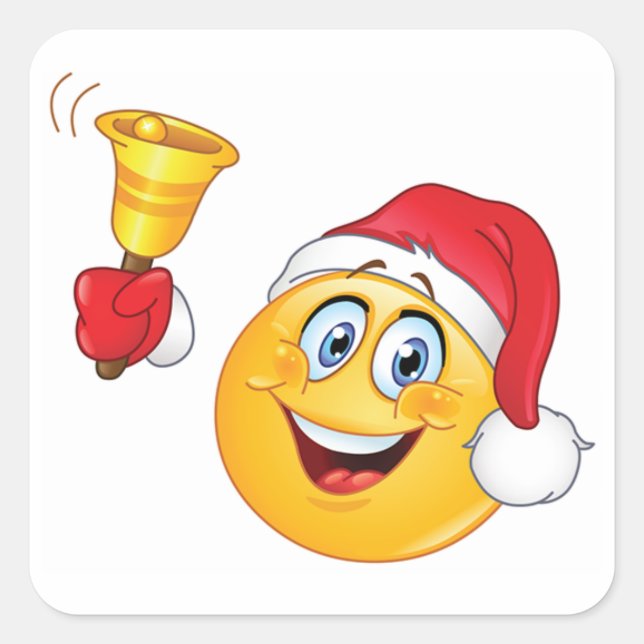 **NAVIDADES EMOJI** PEGATINAS DICEN "FELIZ NAVIDAD (Anverso)