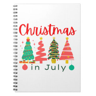 navidades en cuaderno de julio