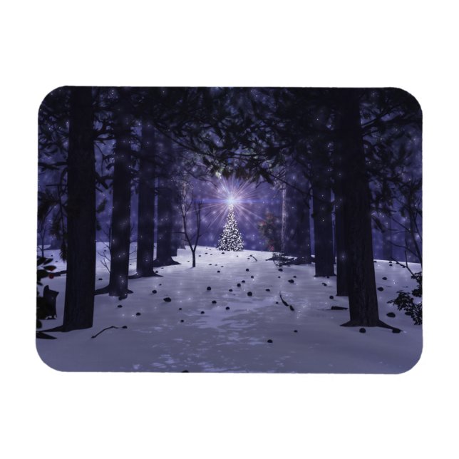 Navidades en el imán flexible de la medicina (Horizontal)