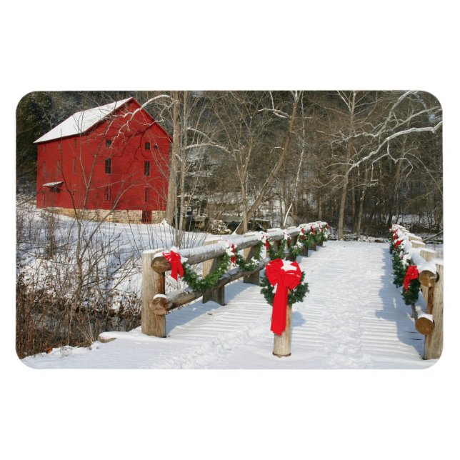 Navidades en el imán Ozarks (Horizontal)