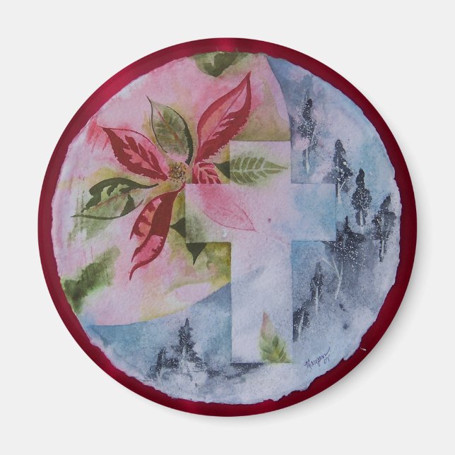 Navidades en el imán rojo (Frente)