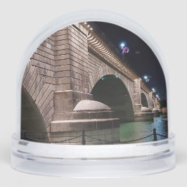 Navidades en el puente de Londres en el lago Havas