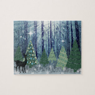 Navidades en el rompecabezas del diseño forestal