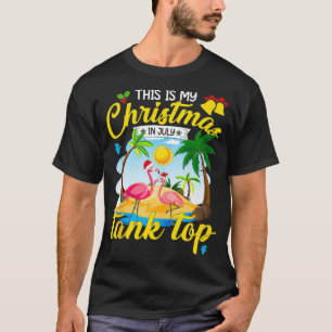 Navidades En Julio Tank Top Funny Beach Summer Chr