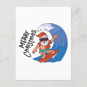 Navidades en Julio Tarjeta Clásica Pegatina Redond