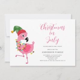 Navidades En La Invitación Del Partido De Julio