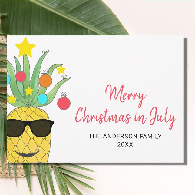 Navidades En La Tarjeta De Festividad De Julio (Subido por el creador)
